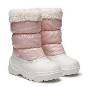 Сапожки детские, мод.577 (розовый лаке/белый, р.31, 7 пар)