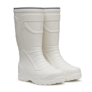 Сапоги мужские (белые), мод.450