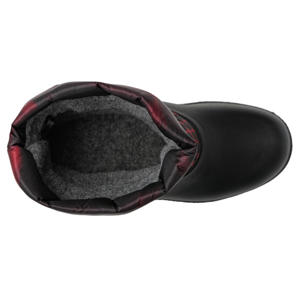 6_327 горошки на красном черный сверху